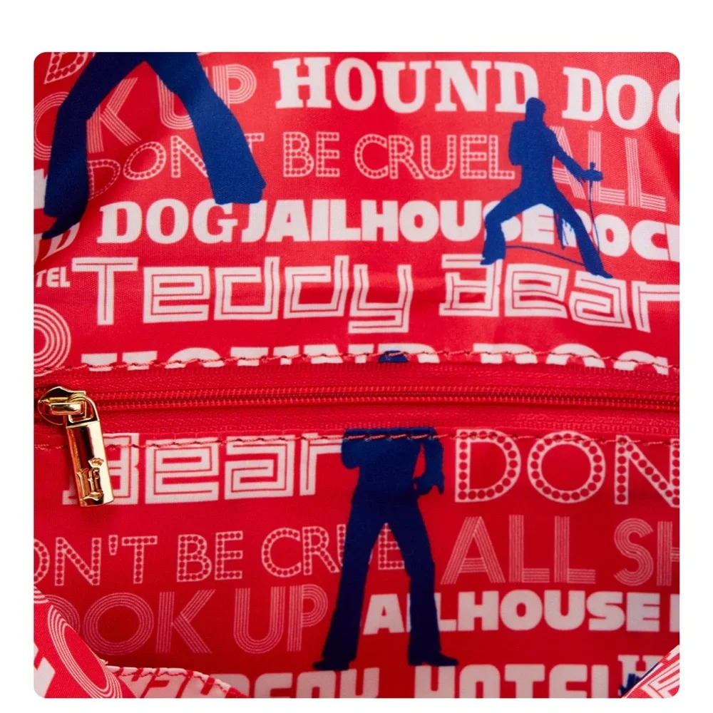 Loungefly Elvis Presley Aloha Jumpsuit Cosplay Crossbody Bag